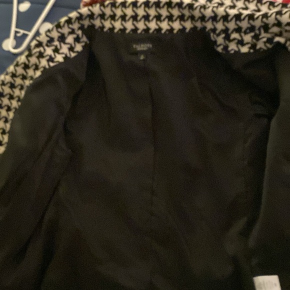 Talbots black houndstooth check jacket - Picture 3 of 3